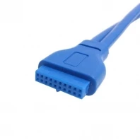 100 шт./лот двойной порт USB 3 0 Женский Винт крепление панель тип к материнской плате