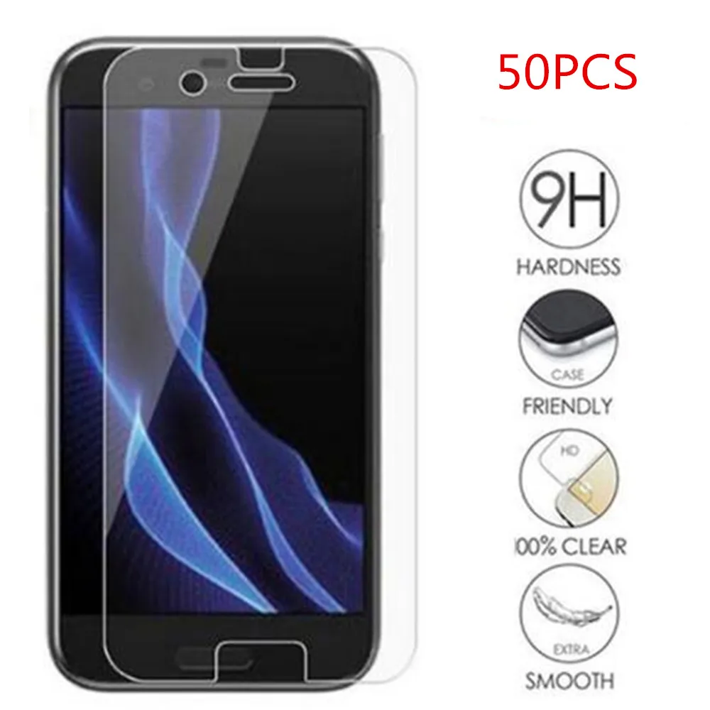 50 шт закаленное стекло для SoftBank AQUOS R au SHV39 защита экрана 9H 2.5D телефон на Защитное
