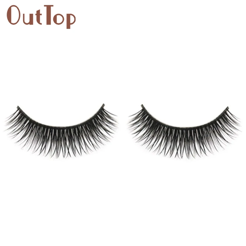 OutTop 100% Brand New Natural Beauty Dense A Pair False Eyelashes soft and comfortable to wear 05.03 | Макияж