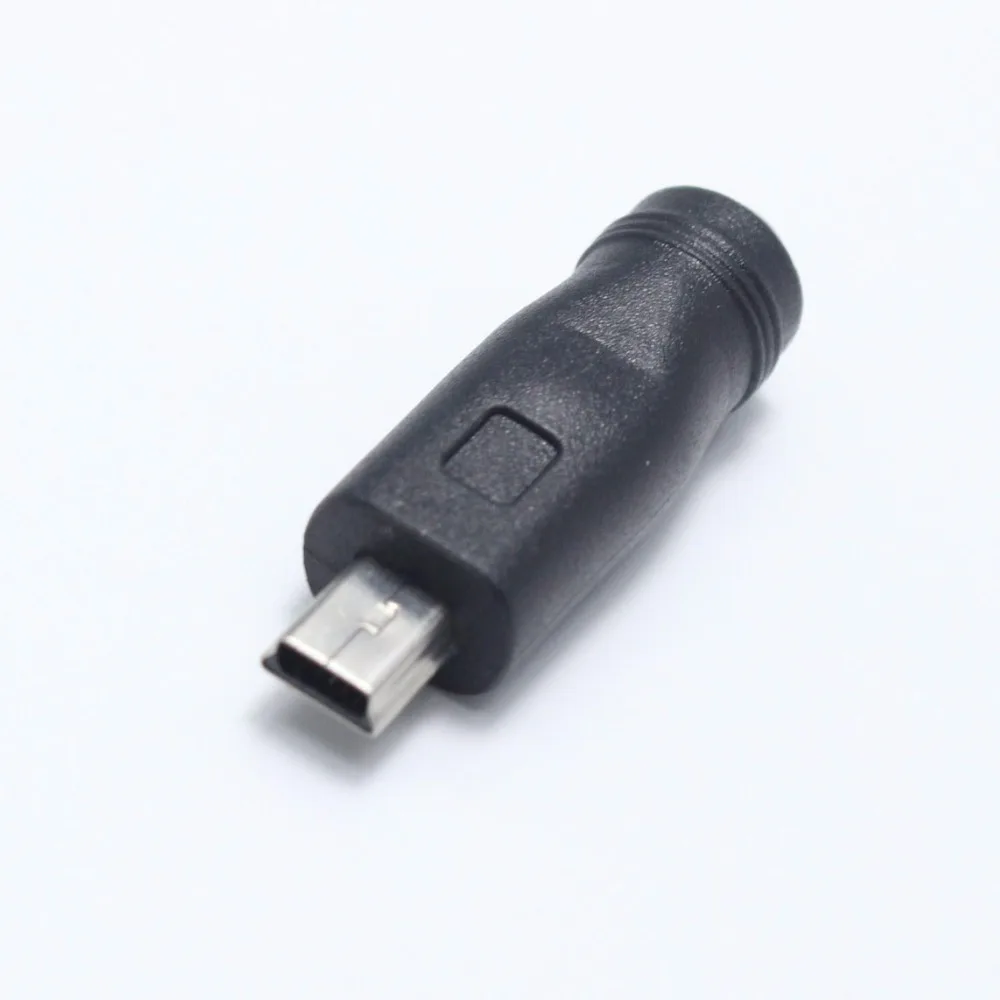 Адаптер питания постоянного тока с разъемом 5 5*2 1 мм на Mini USB папа коннектор для GPS