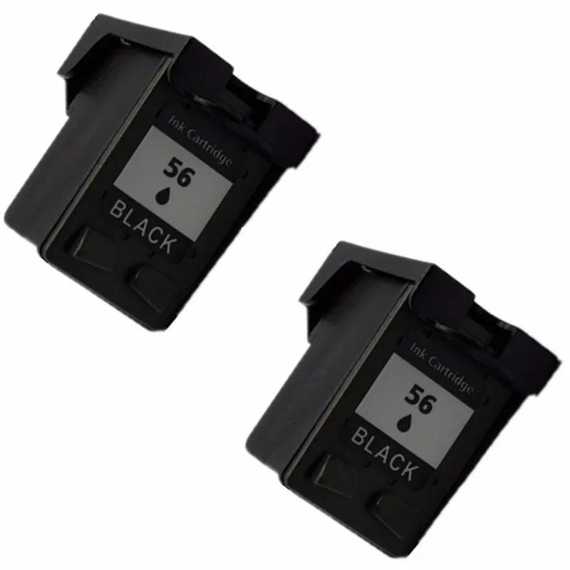 2 Black C6656A C6657A Восстановленные картриджи для HP56 57 XL HP56 HP57 с чернилами hp DESKJET 450CI 5145 5150 5151 5550 5551 5552 5650 5652 5655 - Цвет: 2 Black