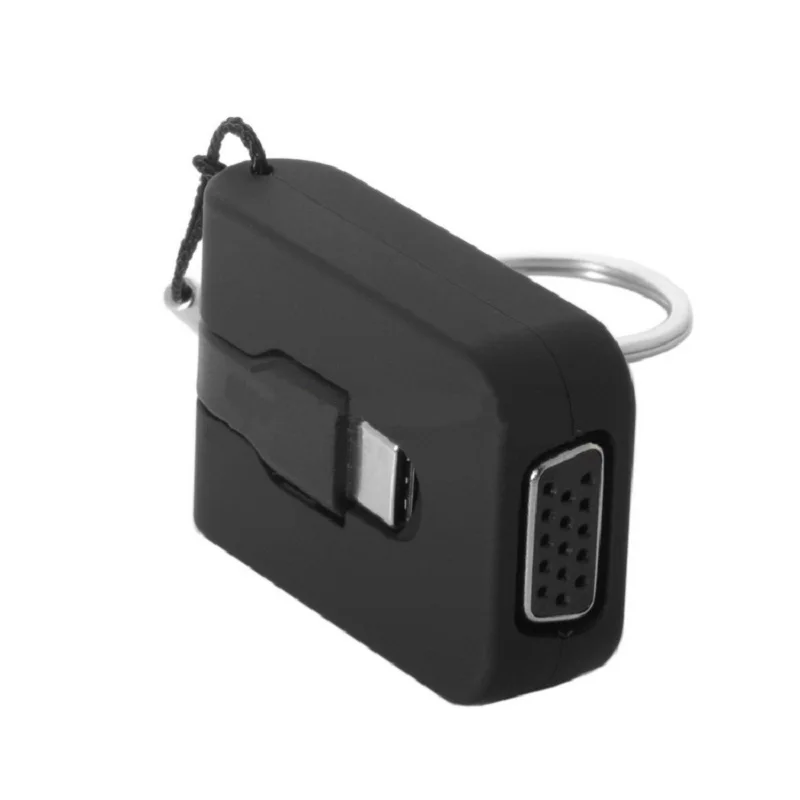 USB 3 1 C type Мужской до 4K HDMI 1080p VGA Женский монитор проекционный Кабель адаптер для