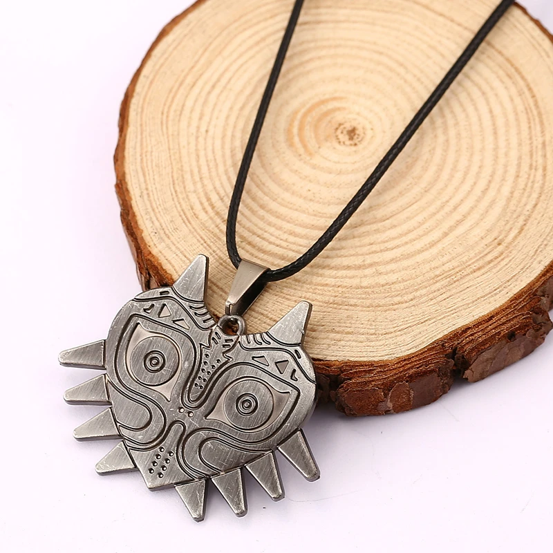 2 модели Легенда о Zelda мастер маска Сова Цепочки и ожерелья игры Косплэй металла