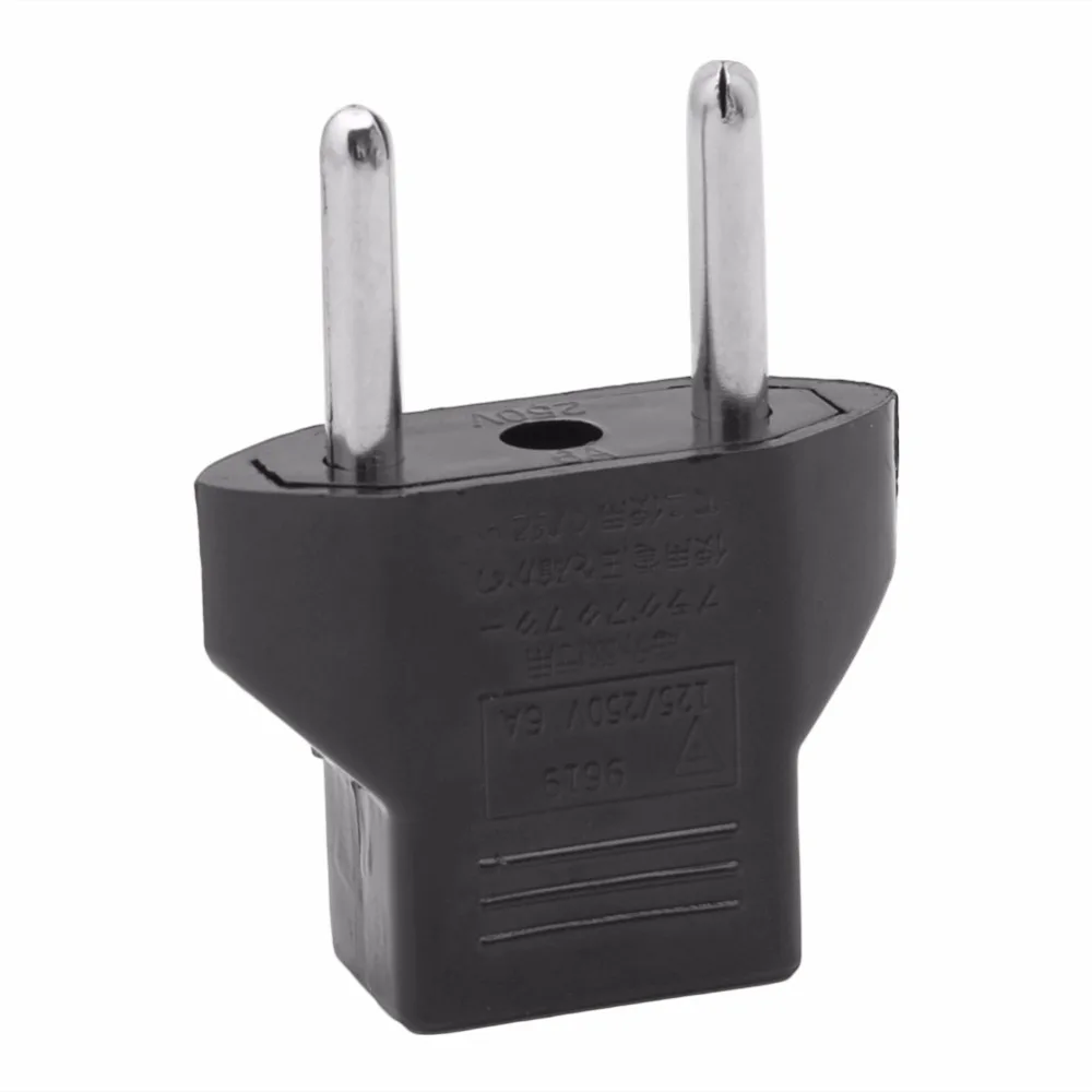 US USA EU To Europe Euro Travel Charger Wall AC Power Plug Adapter Converter | Электроника