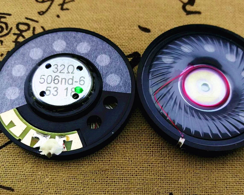 50 мм динамик вокальный 32 Ом большое звуковое поле 2 шт|50mm speaker unit|50mm speakerspeaker unit |