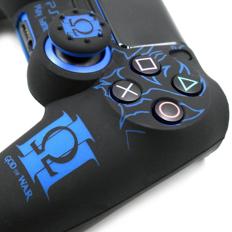 3 цвета силиконовый чехол толще полный пакет декоративное покрытие для Playstation4 PS4