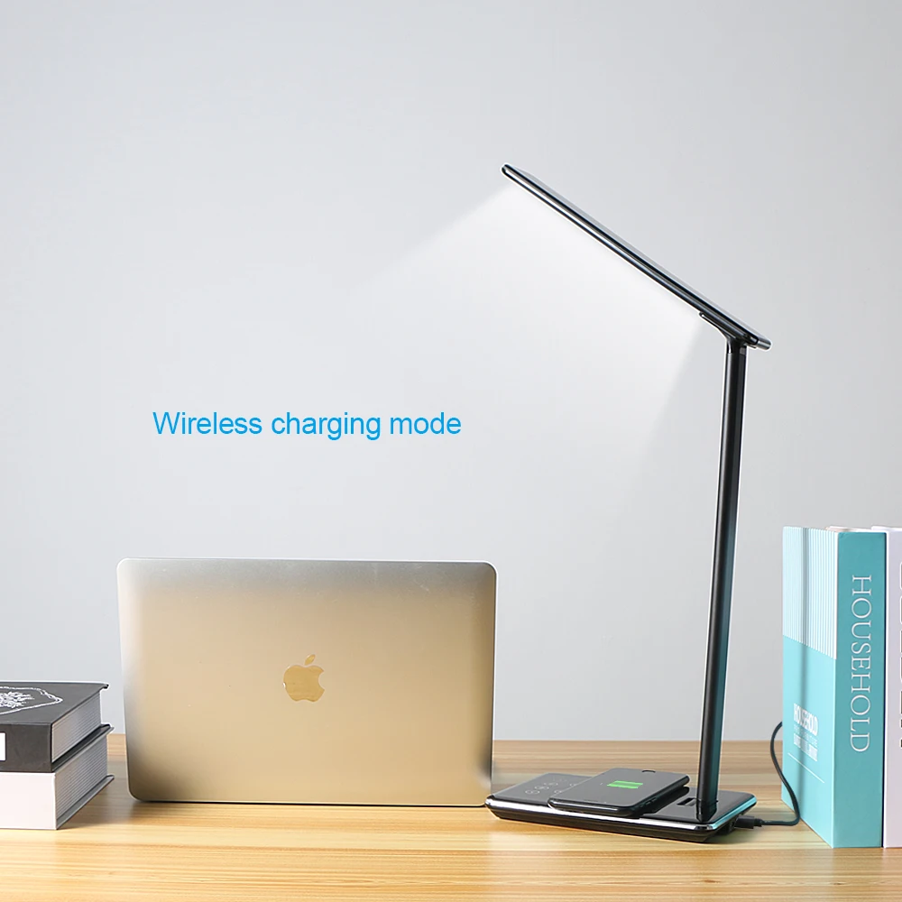 Настольная лампа настольная светодиодный светильник для книг Смарт часы