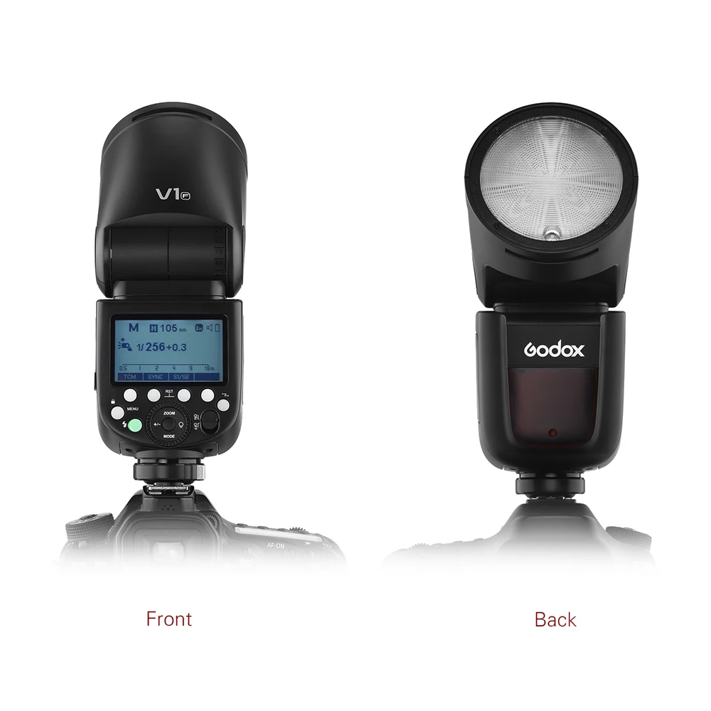 Godox V1F камера вспышка с AK R1 Карманный светильник для вспышки комплект