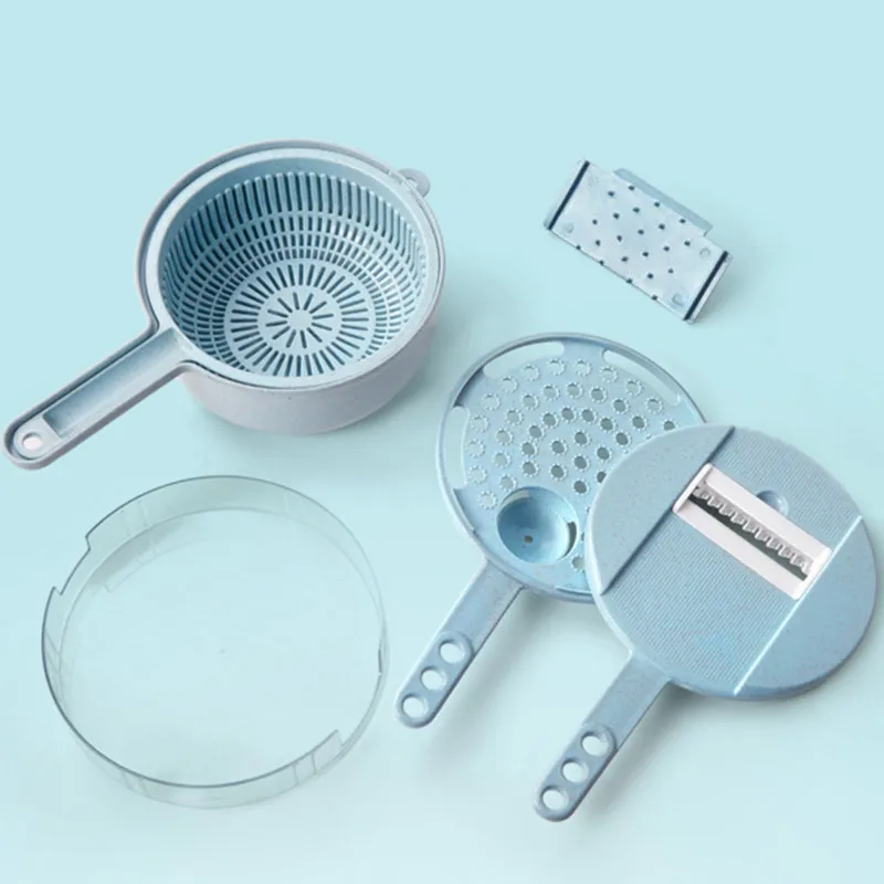 Мандолин овощерезка картофель овощечистка морковь лук Терка с ситечком 8 в 1