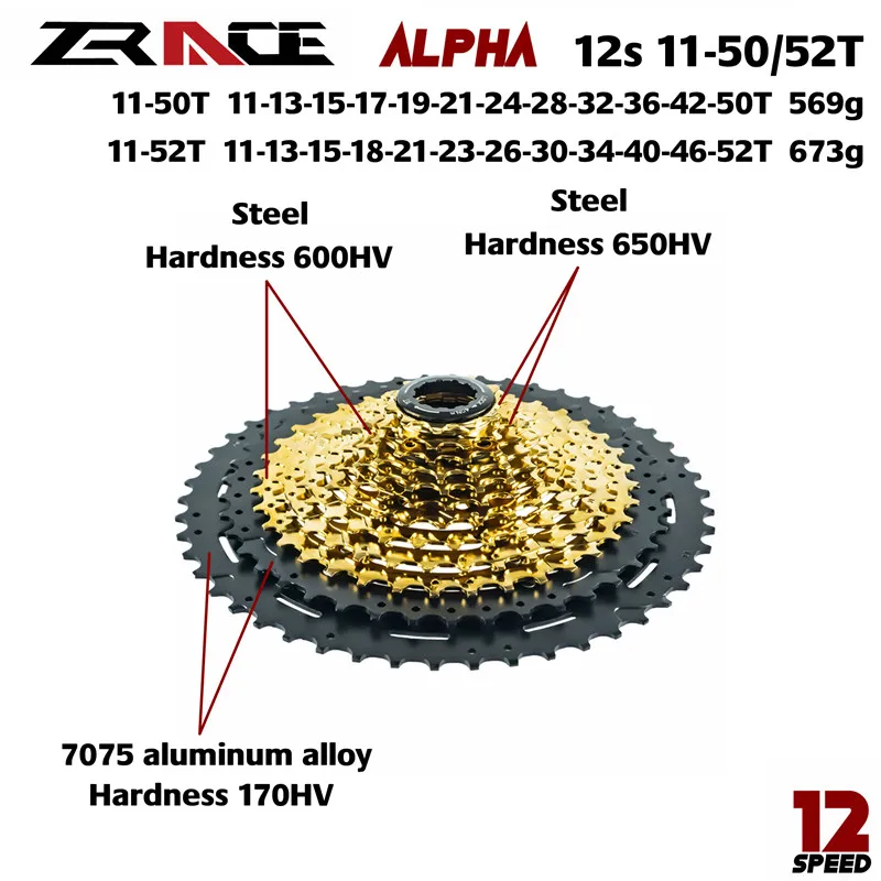 Zracing на 12 170 мм шатун+ переключения передач+ задний переключатель+ альфа-кассета 52T+ 12s MTB велосипедная цепь набор для EAGLE GX M9100