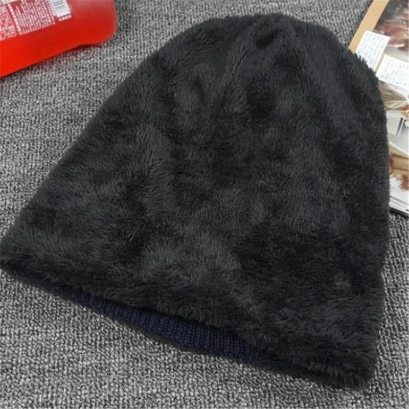 2016 модная шерстяная шапка Мужская Уличная теплая зимняя вязаная уличная