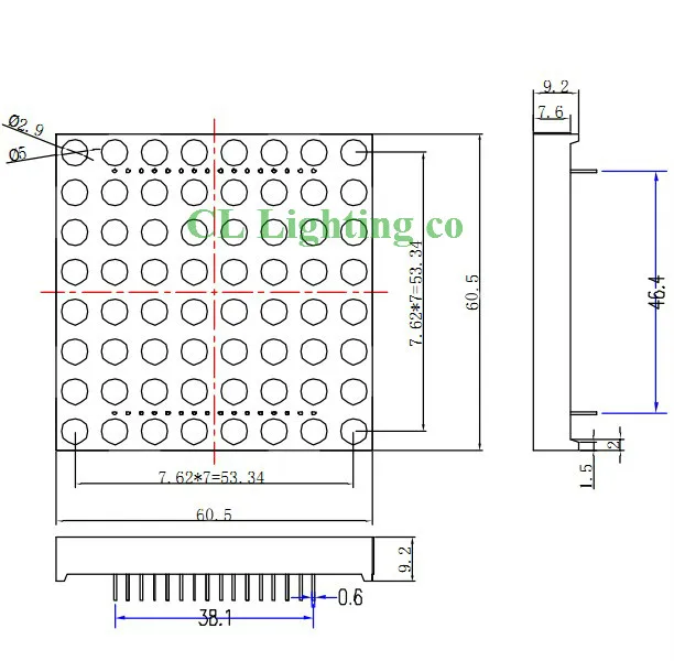 20 шт. Бесплатная доставка белый/теплый белый/RGB красочный 2388 светодиодный