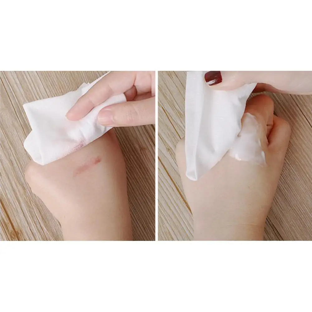 HobbyLane 100 шт. пакет одноразовое мягкое полотенце для лица для снятия макияжа ватные диски очиститель для лица плюшевый для очищения лица Уход за лицом 628