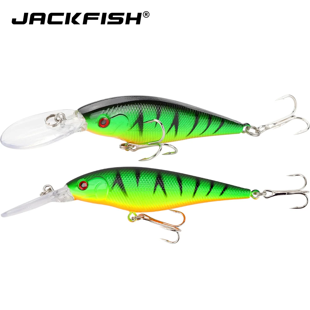 JACKFISH искусственная приманка 10 шт./лот рыболовная свимбейт кренкбейт жесткая г/9