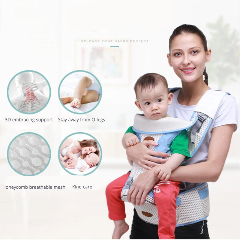 Honeylulu 3D дышащая сетка детская многофункциональная переноска слинг для новорожденных кенгуру для ребенка Ergoryukzak переноска для детей