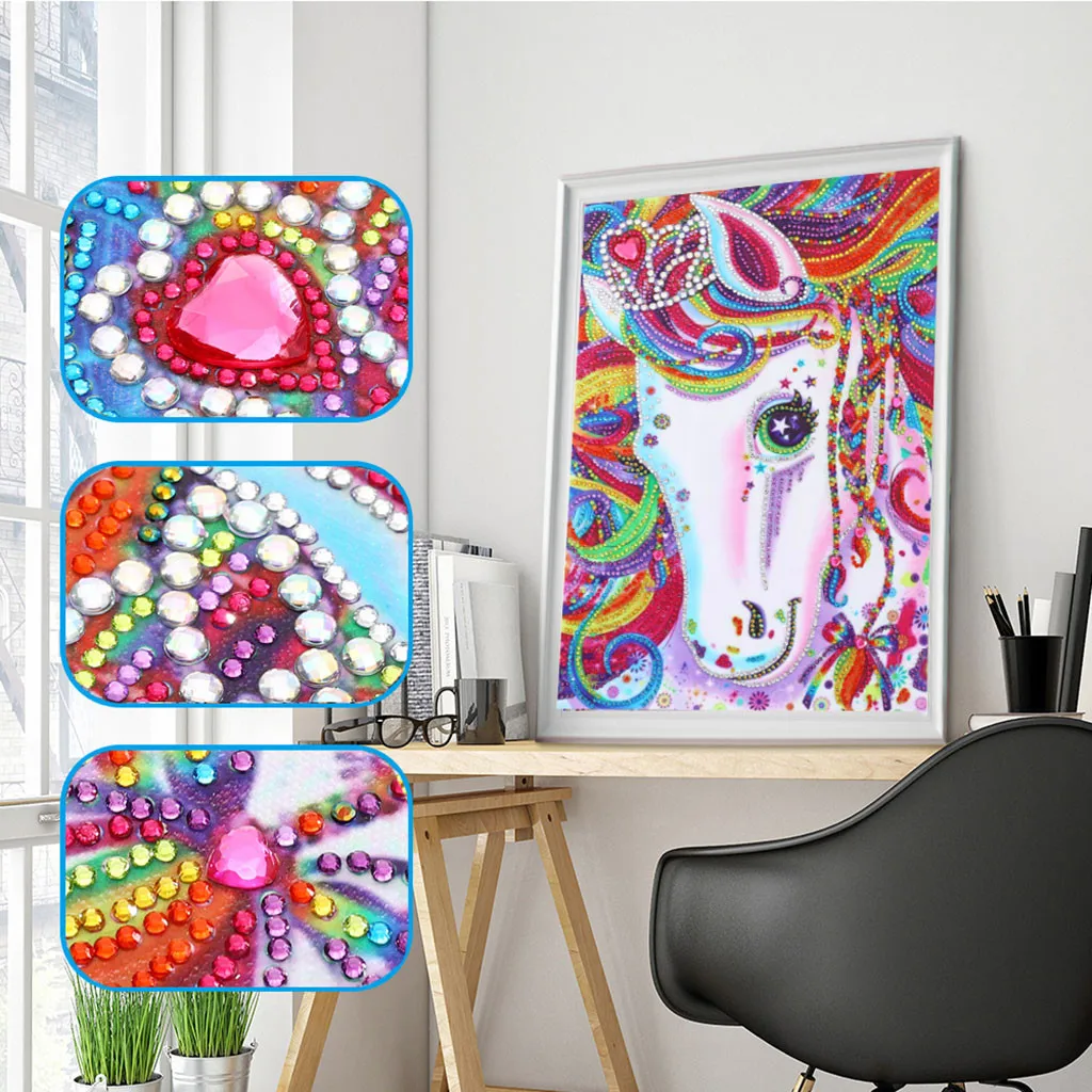 Картины по номерам алмазная живопись особой формы сделай сам Набор для вышивки