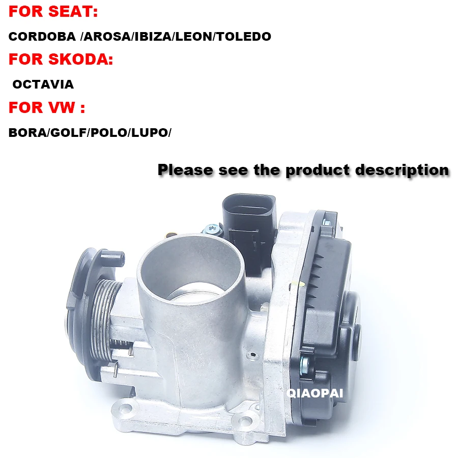 Дроссельная заслонка кузова в сборе для VOLKSWAGEN VW Seat IBIZA POLO BORA Skoda 030133064F 030 133 064F 408237130004Z 408237130004