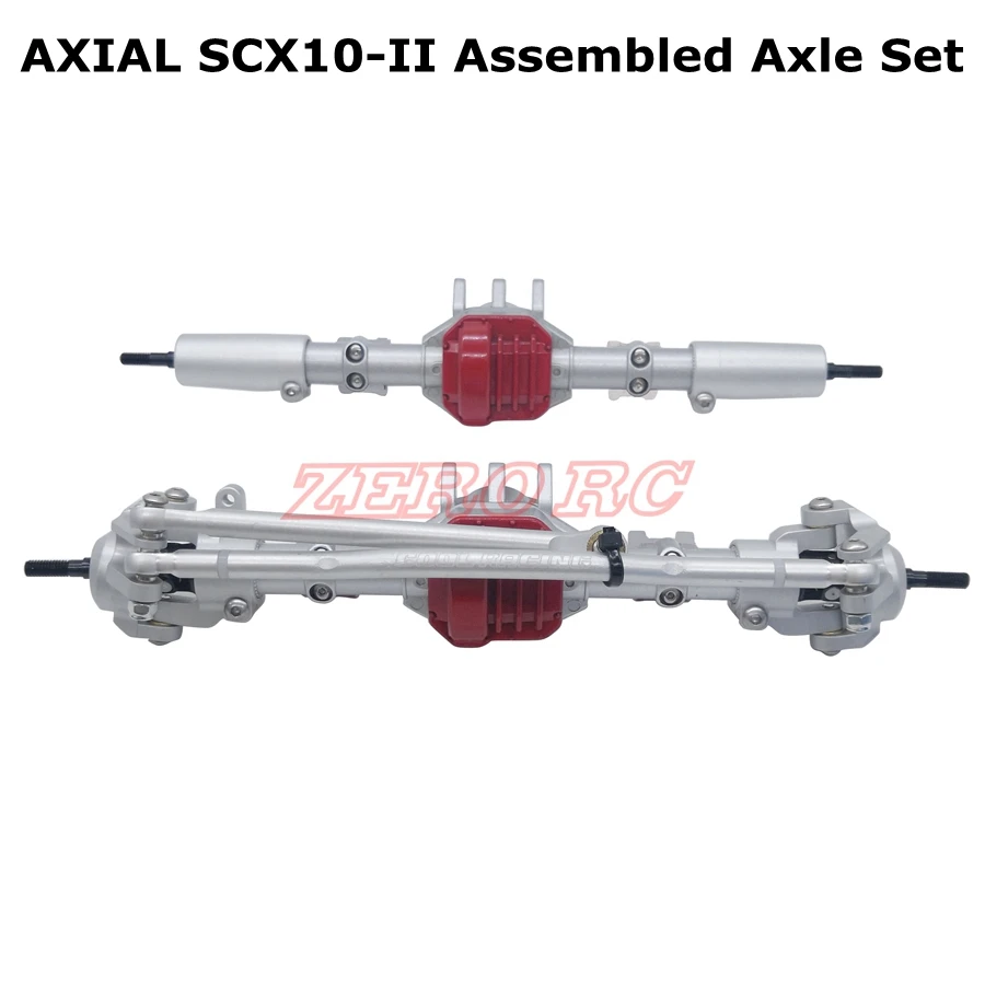 Сплав SCX10 II 90046 90047 сплав сборка AR44 передний и задний комплект осей для ROCK CRAWLER RC