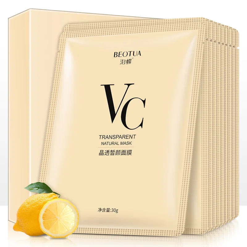 НОВЫЙ 200 шт. BEOTUA VC crystal clear увлажняющая маска для лица Увлажняющий Осветляющий поры