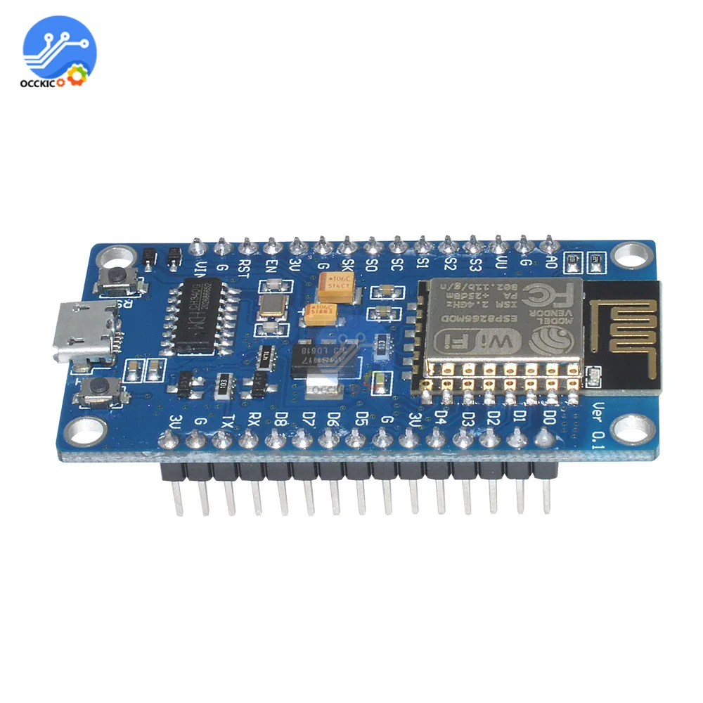 Беспроводной модуль NodeMCU V3 ESP8266 ESP 12E CH340 WIFI Интернет вещей макетная плата с USB