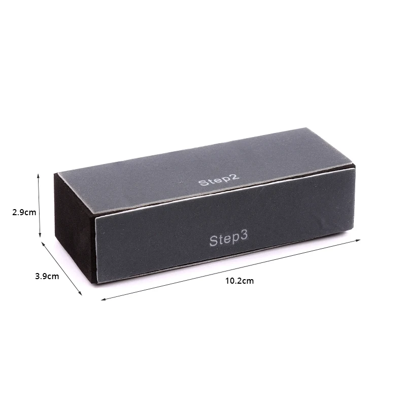 Профессиональный восковый блок для ногтей прочная пилка Губка тофу наждачная