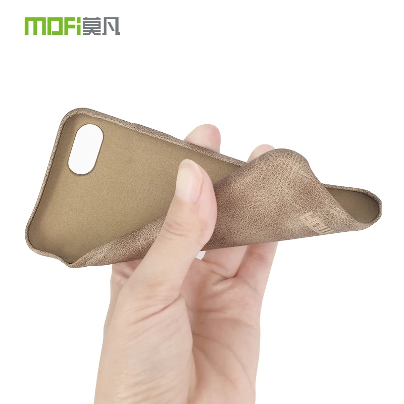 Original MOFi Luxury Vintage PU Leather Phone Case for iPhone 7 iphone Plus Back Cover 8 hoesje |
