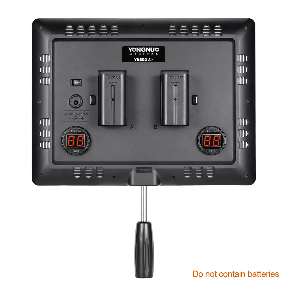 YONGNUO YN600 Air YN 600 Led лампа для видеокамеры 3200K 5500K Canon Nikon Pentax Olympas Samsung DSLR и