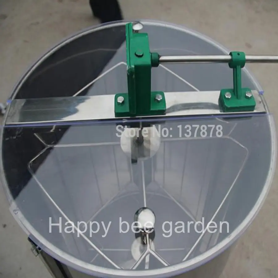 

4-frame manual honey extractor