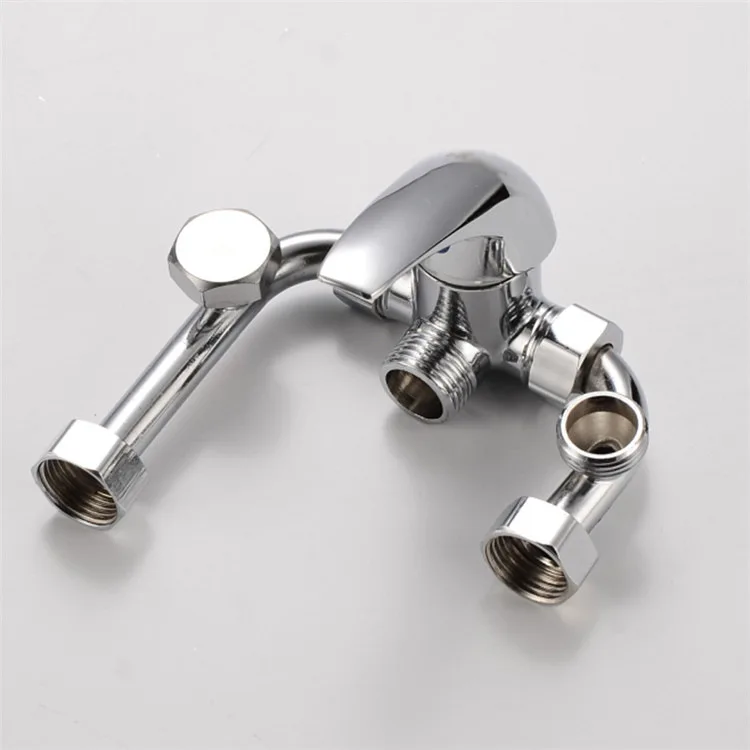 

DONA 2015 hot selling single handle electric shower valve with high quality polished chrome bathroom shower mixer taps