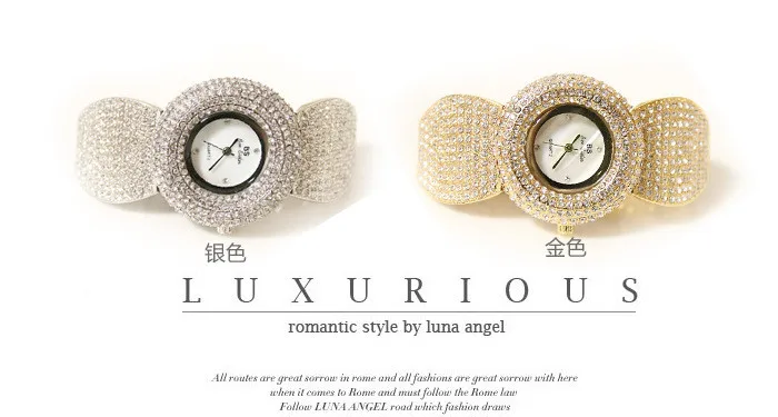 Luxury Brand Gold Women Bracelet Watches ladies Waterproof Fashion Bangle Dress Watch Women Clock Clock Relogio Feminino