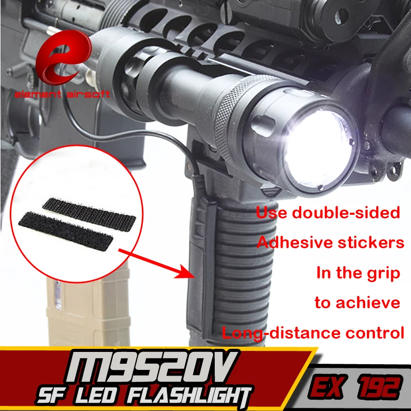 Surefir Element M952V Тактический ИК фонарик мягкий пистолет Wapen фонарь для охотничьего
