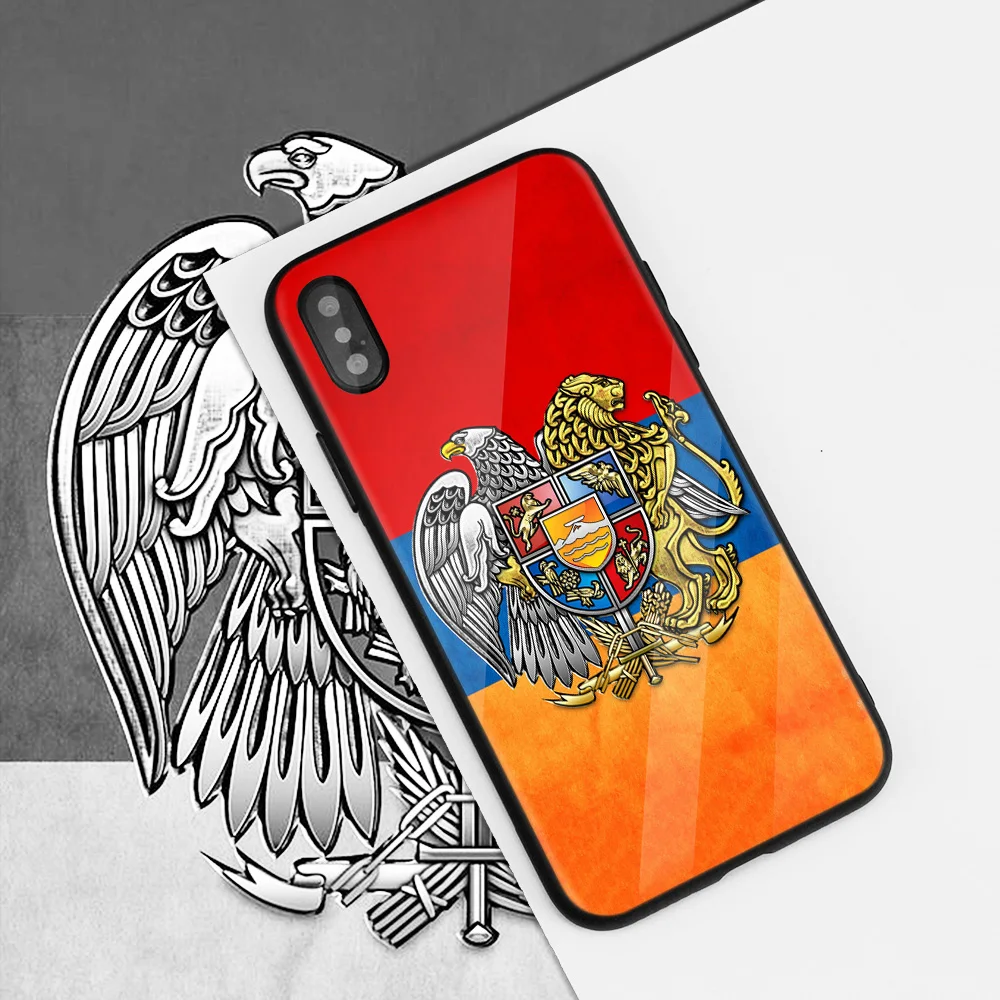 Чехол из закаленного стекла для телефона, чехол для iPhone 7, чехол для iPhone X, 7, 6, 8 Plus, чехол для iPhone 11, 11Pro, XS MAX, XR