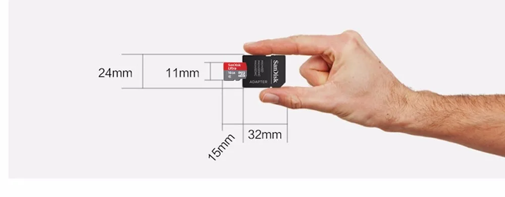 SanDisk MicroSD карта 64 ГБ 32 ГБ 16 ГБ 128 Гб карта памяти+ 4 в 1 тип-c/Lightning/Micro USB/USB 2,0 кардридер для iphone