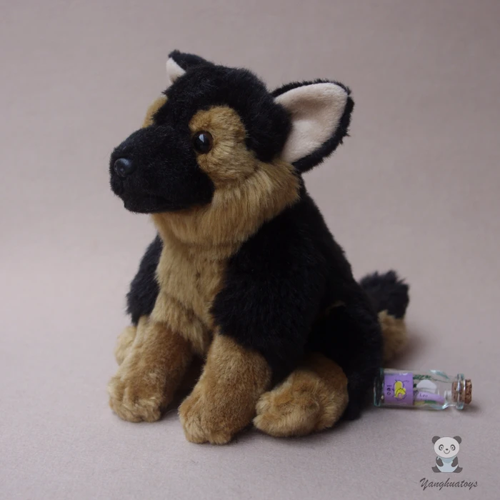 Мягкая игрушка животное реальной жизни Shepherd игрушечная собака Детские игрушки