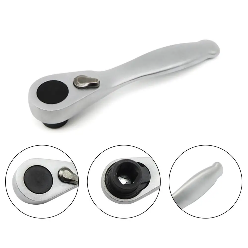 1/4&quot Mini Ratchet Wrench Handle 72 Teeth Release Socket Spanner 1PC J3 | Инструменты
