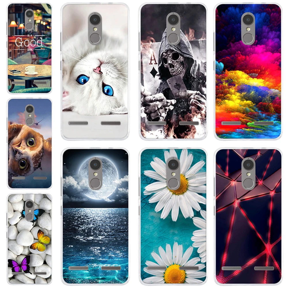 Soft TPU Cases for Lenovo K6 Power Case Cover Silicone shell skin For lenovo k6 k6power K 6 Cute Phone Bag | Мобильные телефоны и