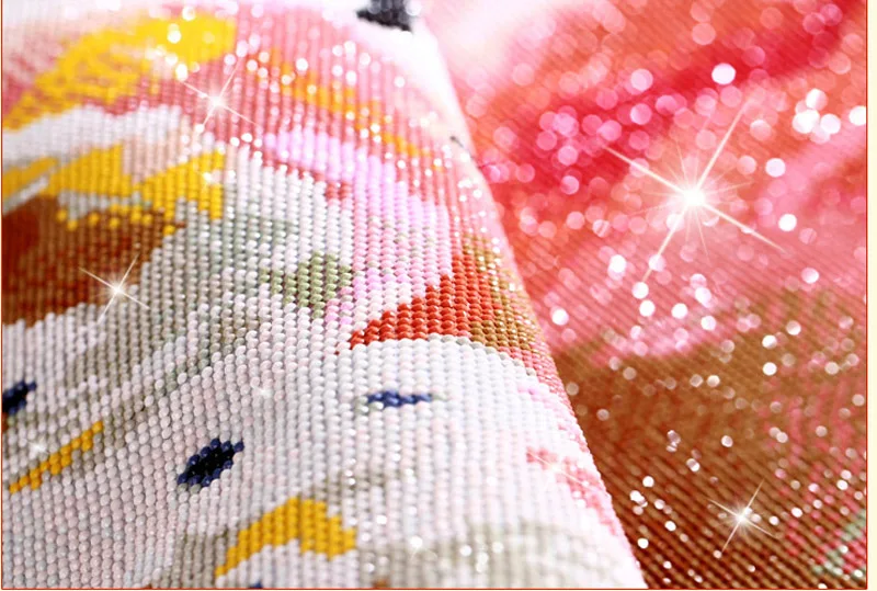 Handmade needlework diy diamond painting kit embroidery leopard full rhinestone people cross stitch | Дом и сад