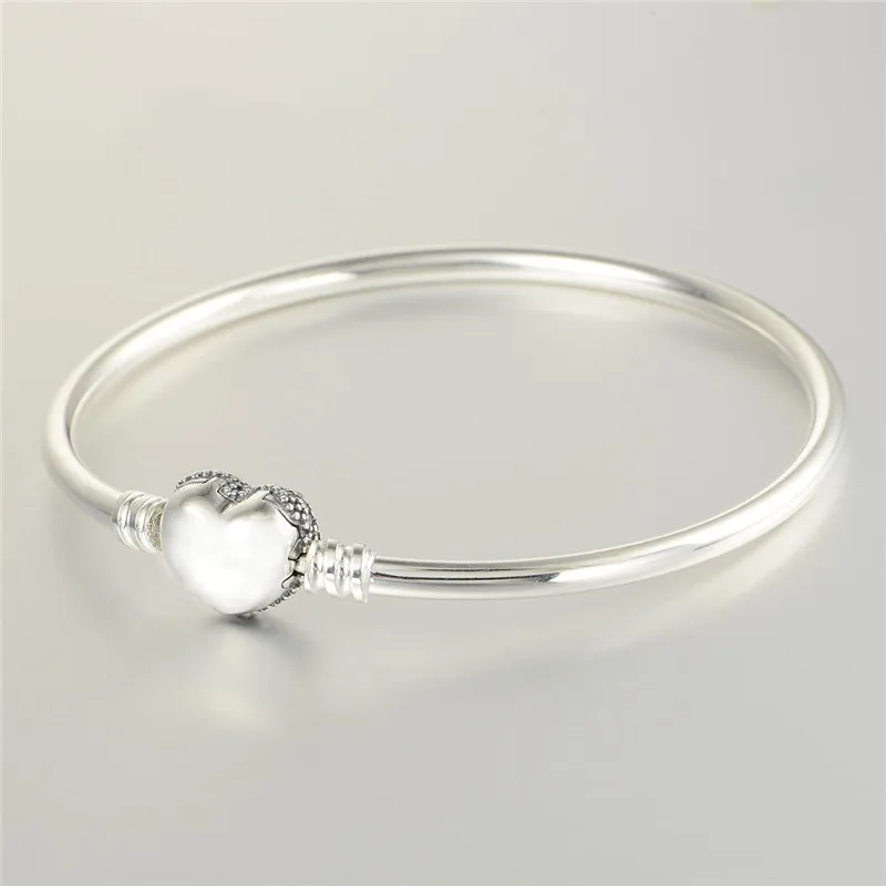 925 Стерлингового Серебра ювелирные изделия Моменты Серебряный Браслет с