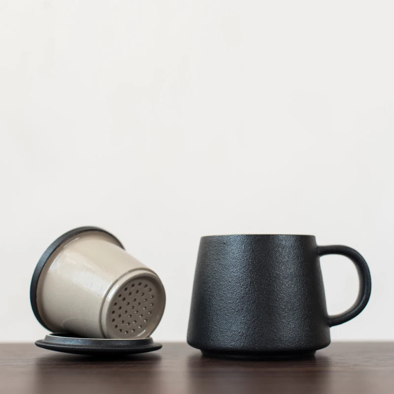 Керамические чайные кружки TANGPIN с фильтрами фарфоровая кофейная чашка чайная 360