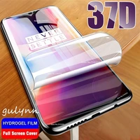 37d full protective film on the for oneplus 6 6t 7 7pro hydrogel film on oneplus6 7 pro 7 8 hd screen protector film not glass
