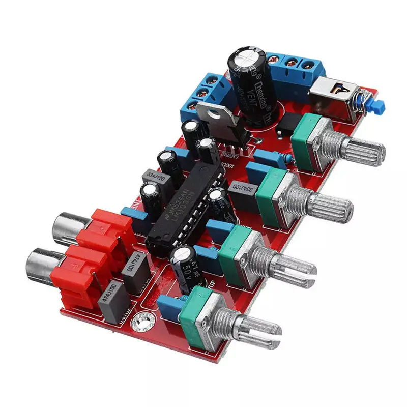 Lm1036 Op AMP HIFI усилитель предусилитель громкость тон Eq плата управления для