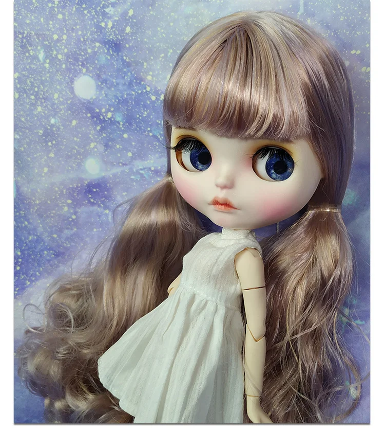 Кукла Blyth 1/6 шарнир тело ручная роспись матовое лицо белая кожа костюм куклы 30 см DIY BJD SD игрушки подарок с ручной группы AB