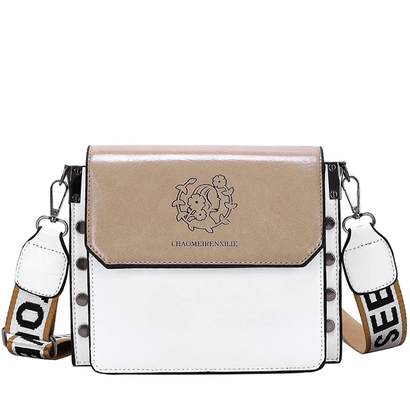 

New summer small female 2020 new fashion small square bag wideband Messenger bag wild ins shoulder bag