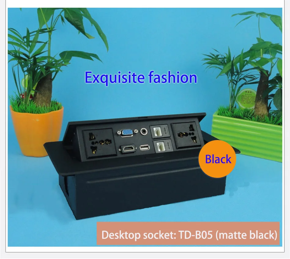 Настольная розетка/Скрытый/VGA 3 5 аудио HD HDMI USB сеть RJ45 розетка для