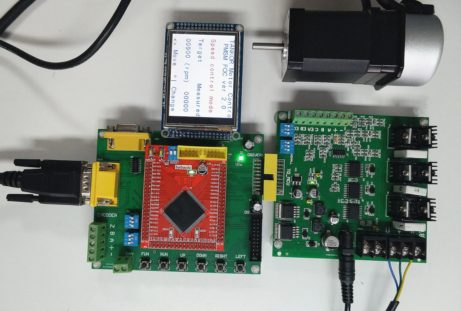AC Servo Motor PMSM Vector Development Board STM32F4 (including Motor) Professional | Бытовая техника