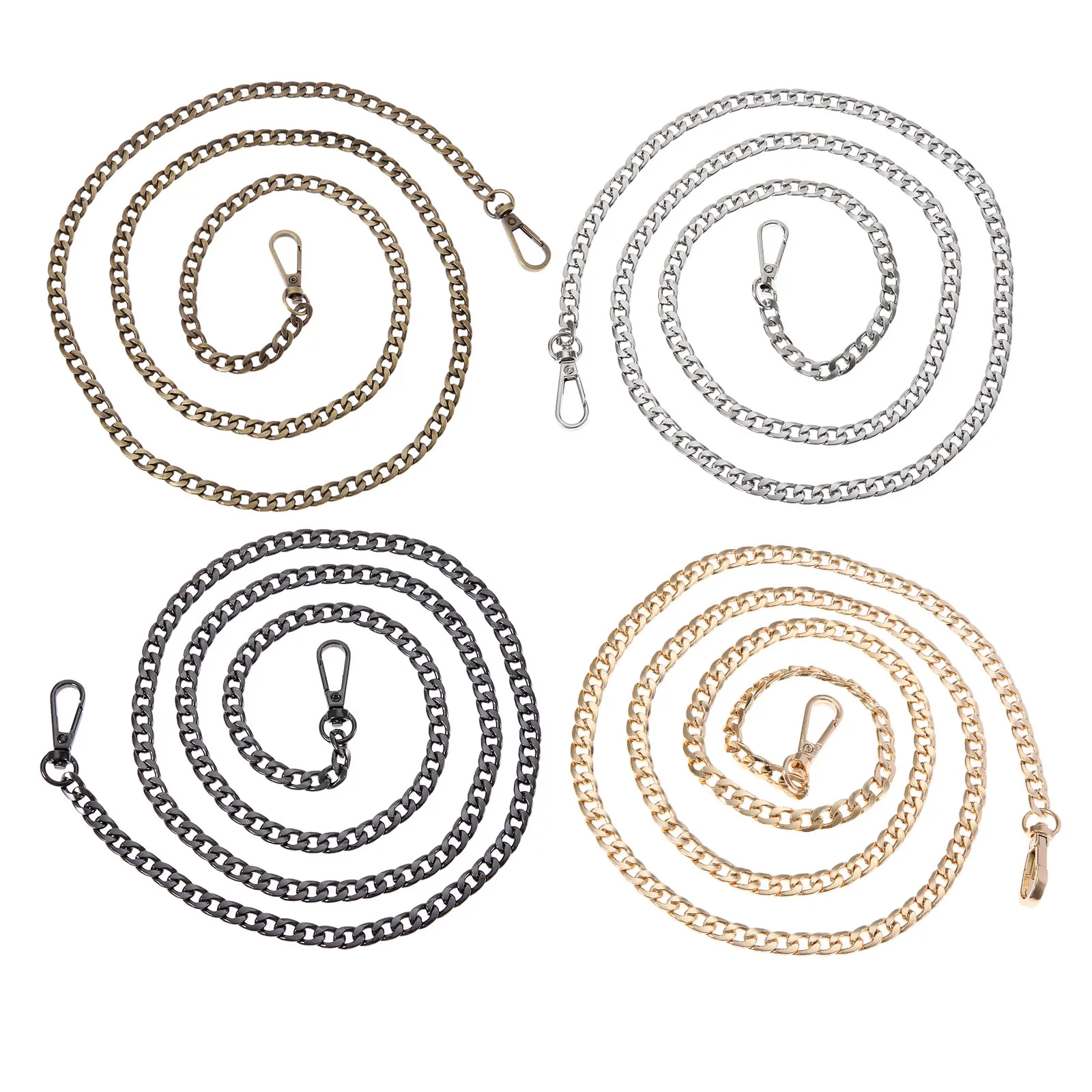 1 шт. 120 см аксессуары для цепи Пряжка Застежка сумки ремни