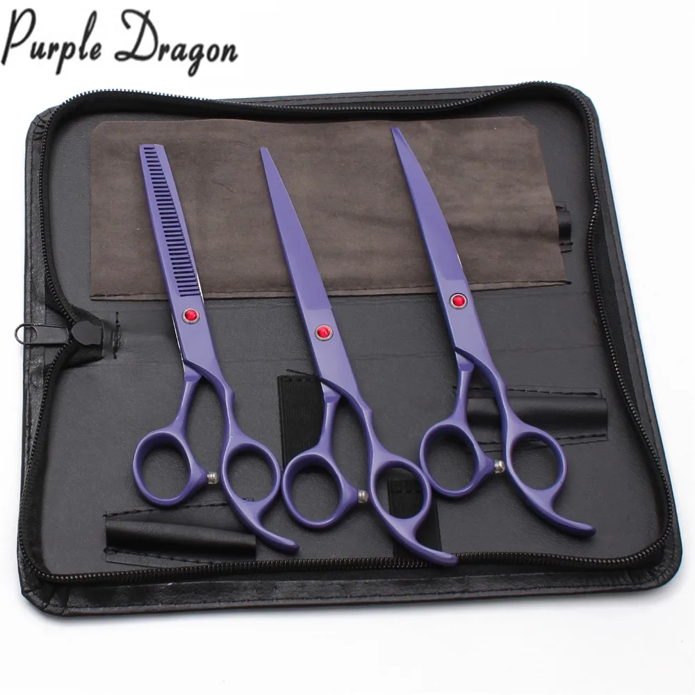 Ножницы для стрижки волос Purple Dragon 7 0 дюйма 19 5 см | Красота и здоровье