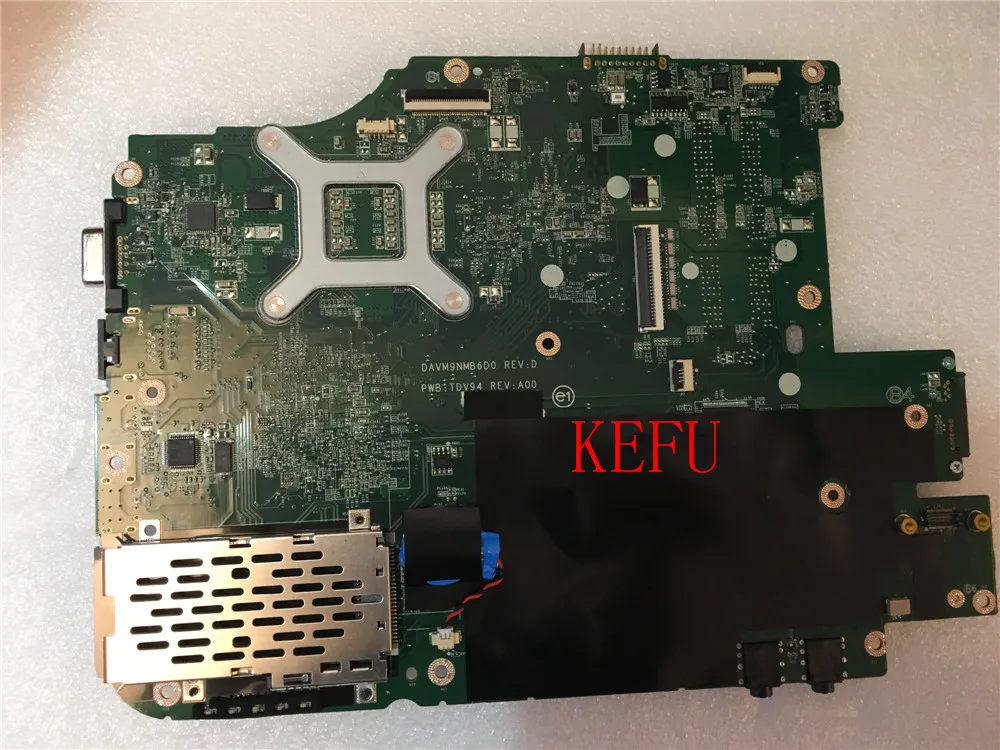 KEFU для CN 0TDV94 Dell Vostro 1015 материнская плата ноутбука DAVM9NMB6D0 REV: D mPGA479M GM45