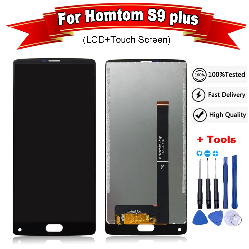 Для Homtom S9 PLUS ЖК дисплей и сенсорный экран 5 99 дюйма запасные части 720*1440 для