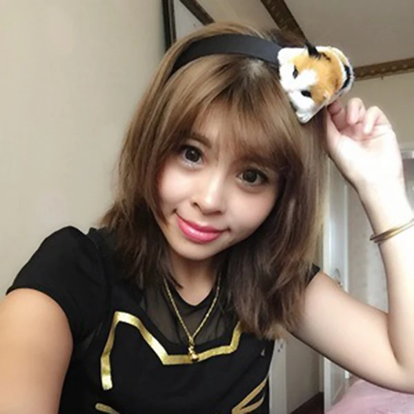 Милые повязки для волос в стиле Лолиты Kawaii с кошачьей головкой, вечерние головные уборы, украшения для волос, аксессуары для волос, подарок для девочек M8694